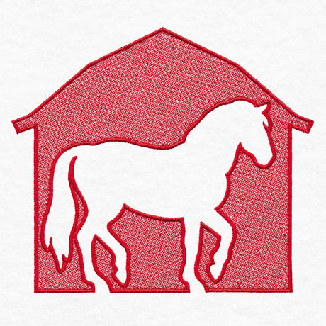 Barn Buddies - Horse (Embossed)