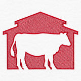 Barn Buddies - Cow (Embossed)