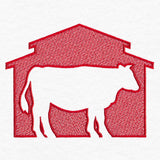 Barn Buddies - Cow (Embossed)