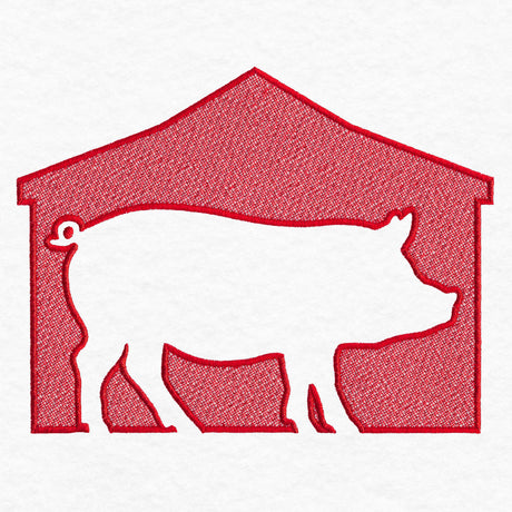 Barn Buddies - Pig (Embossed)