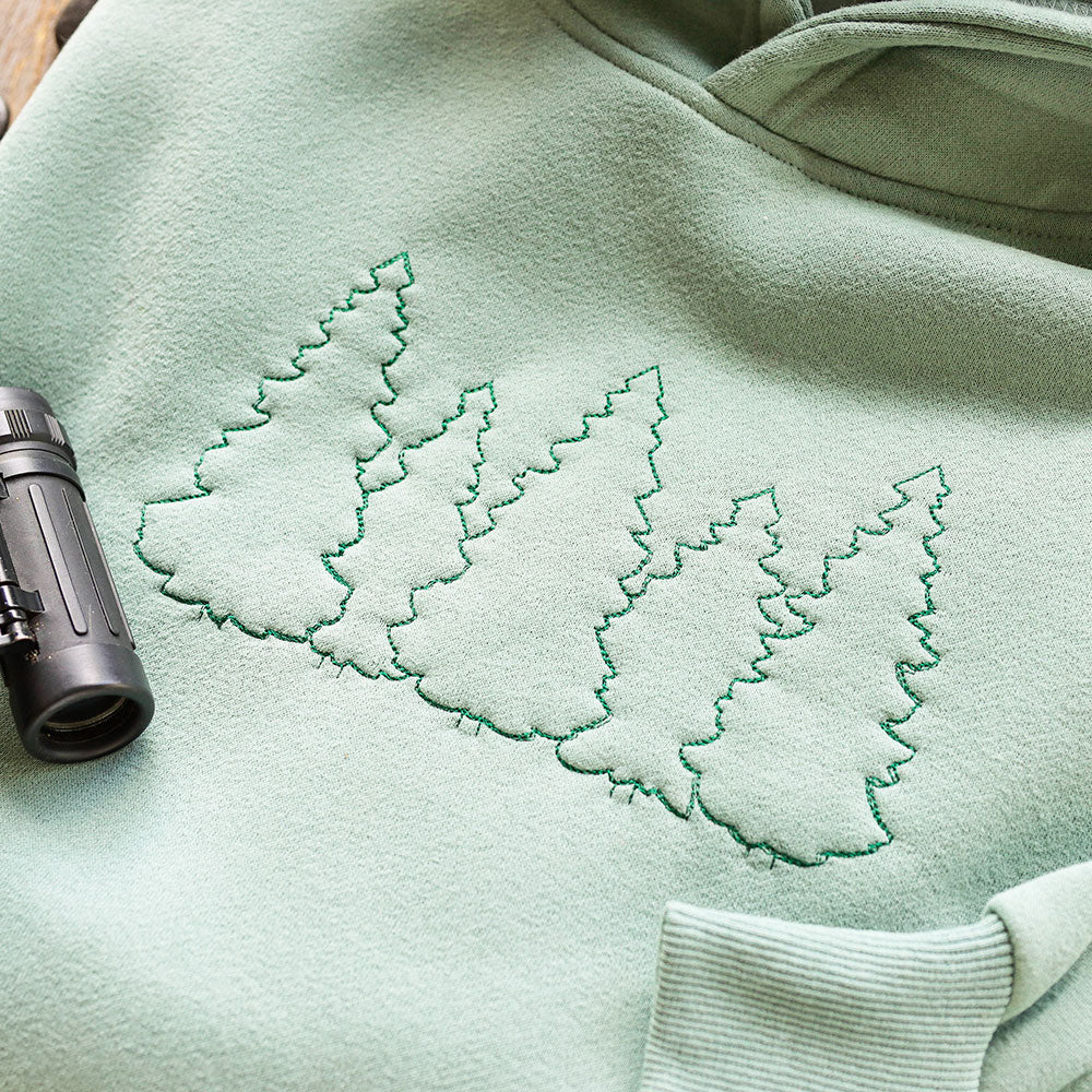 Simple Evergreen Trees (Quilting)