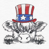 Americana Highland Cow Sketch