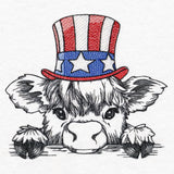 Americana Highland Cow Sketch
