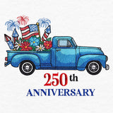 America 250th Anniversary Retro Truck