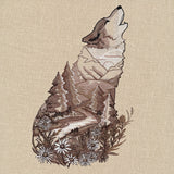 Wolf Nature Scene