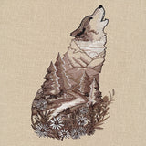 Wolf Nature Scene