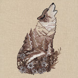 Wolf Nature Scene