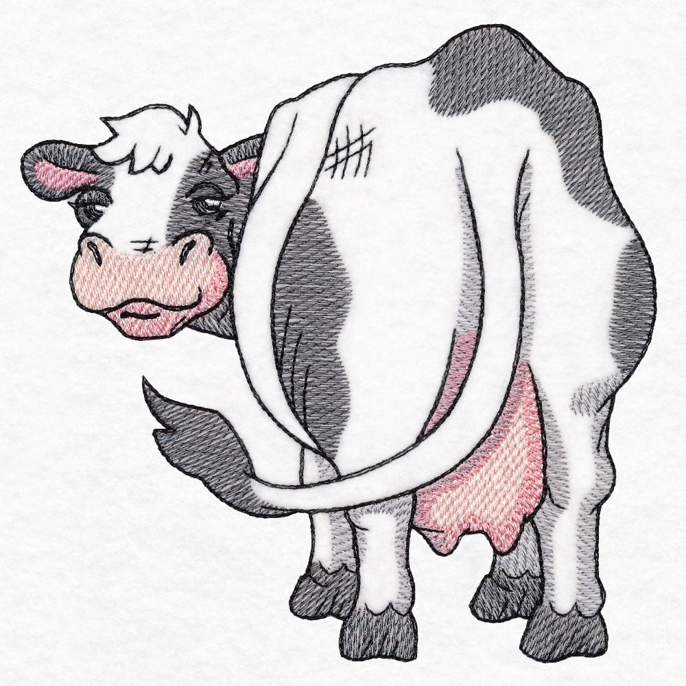 Barn Butts - Cow