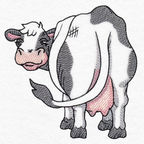 Barn Butts - Cow