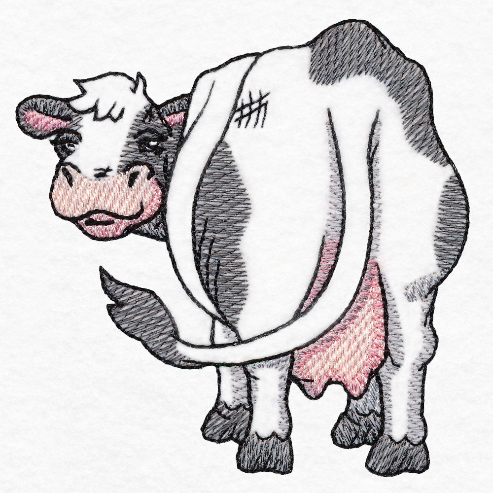 Barn Butts - Cow