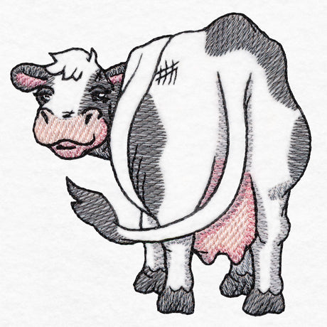 Barn Butts - Cow