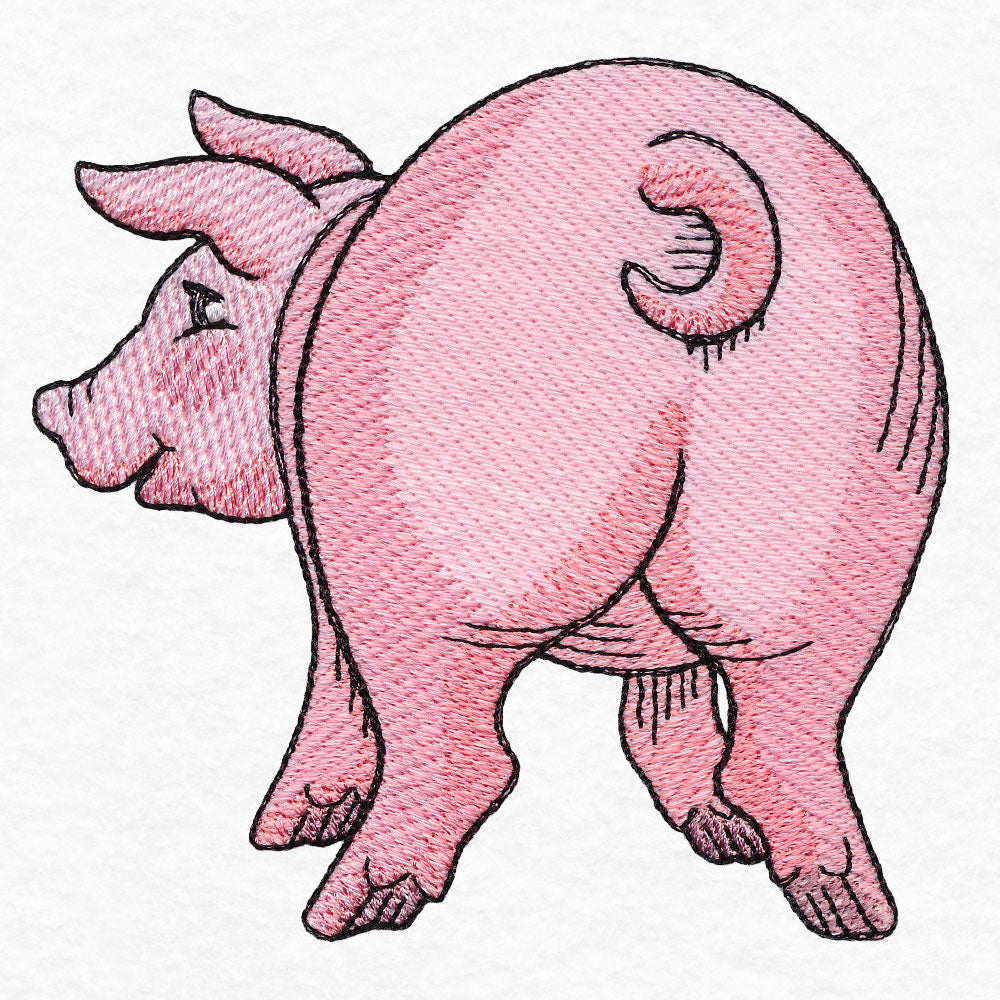 Barn Butts - Pig