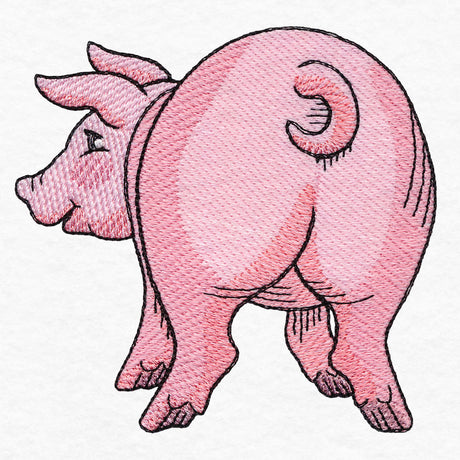 Barn Butts - Pig