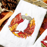 Autumn Owl Silhouette (Embossed)