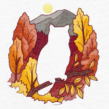 Autumn Owl Silhouette (Embossed)