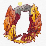 Autumn Owl Silhouette (Embossed)