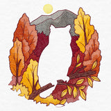 Autumn Owl Silhouette (Embossed)