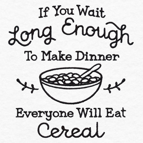Saucy Kitchen Sayings - Wait Long Enough