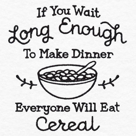 Saucy Kitchen Sayings - Wait Long Enough