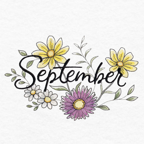 Florals of the Month - September