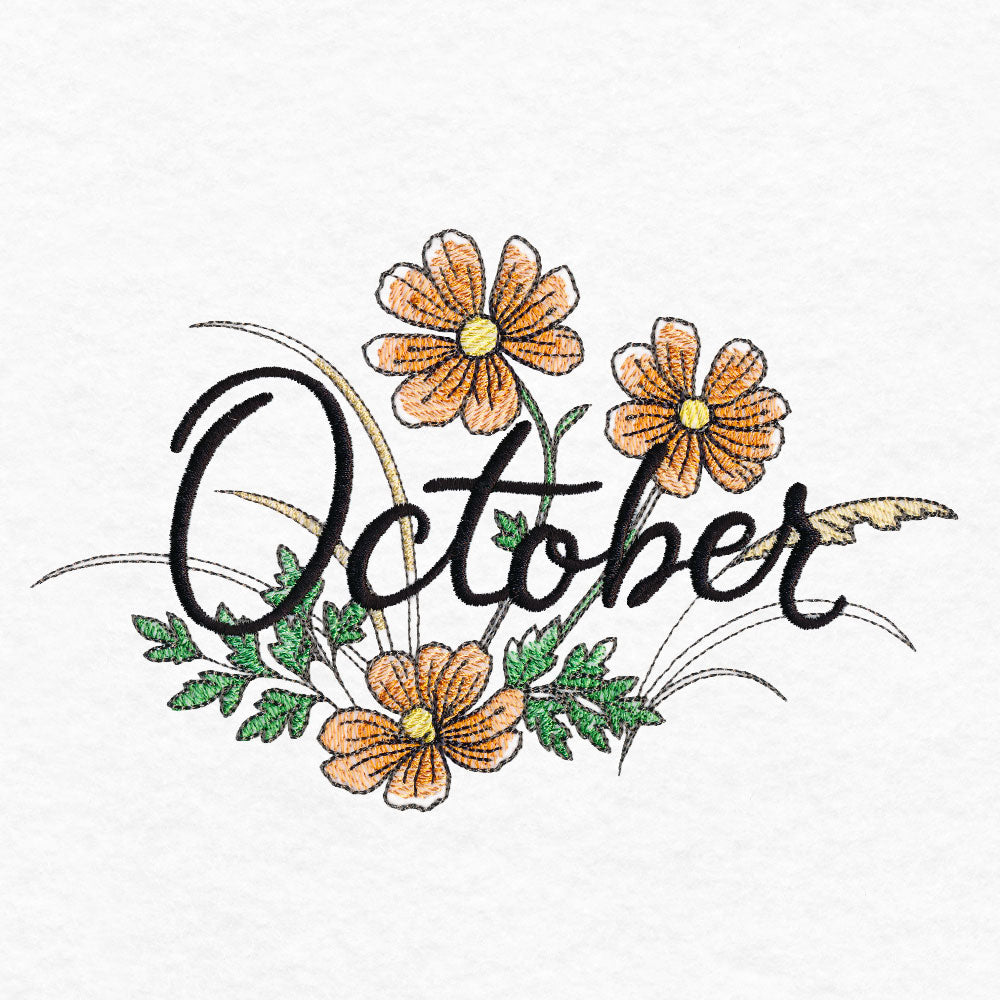 Florals of the Month - October