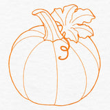 Simple Pumpkin (Quilting)