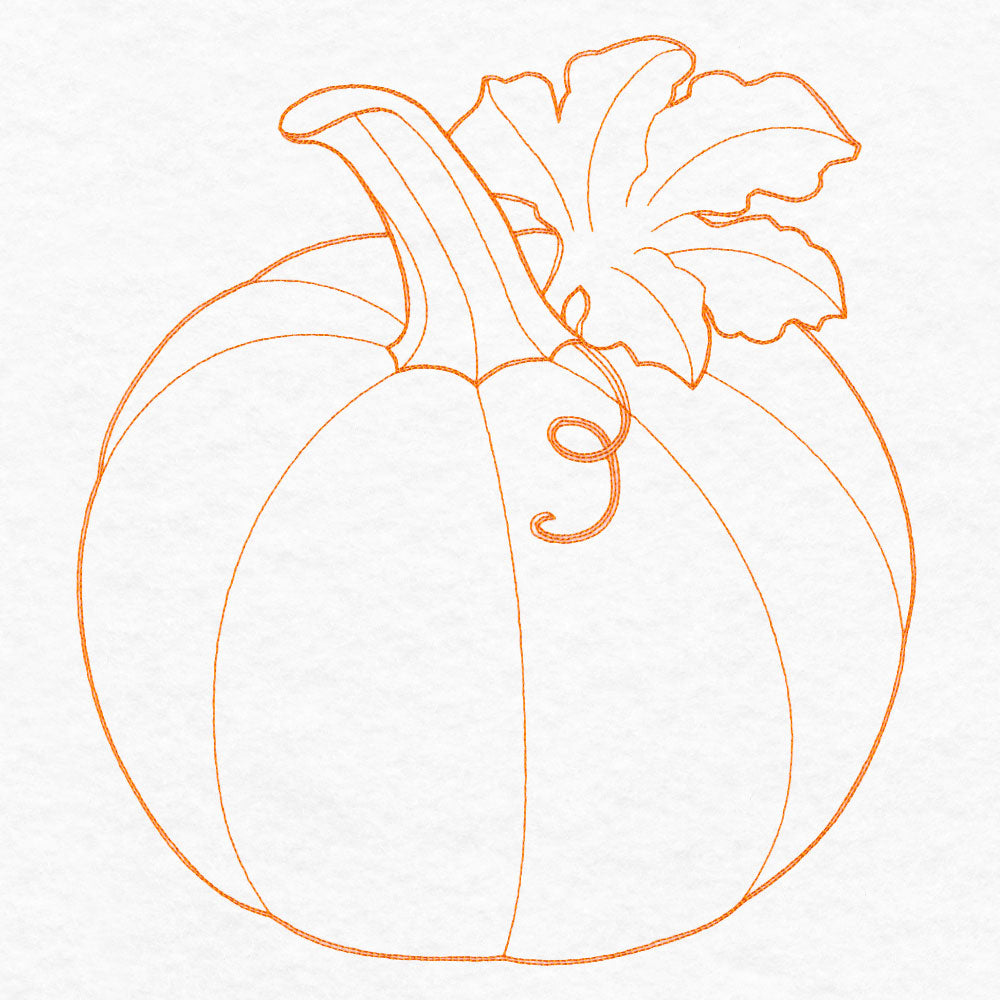 Simple Pumpkin (Quilting)