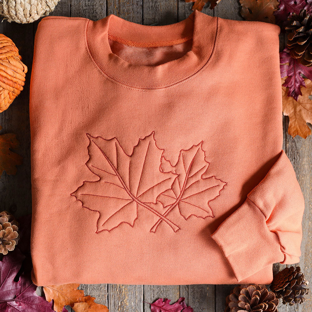 Simple Maple Leaves (Quilting)