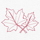Simple Maple Leaves (Quilting)