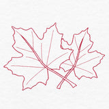 Simple Maple Leaves (Quilting)