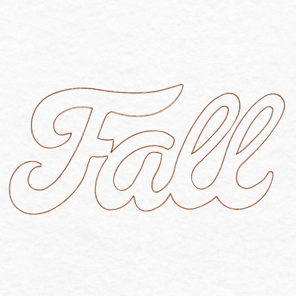 Simple Fall Script (Quilting)