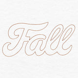 Simple Fall Script (Quilting)