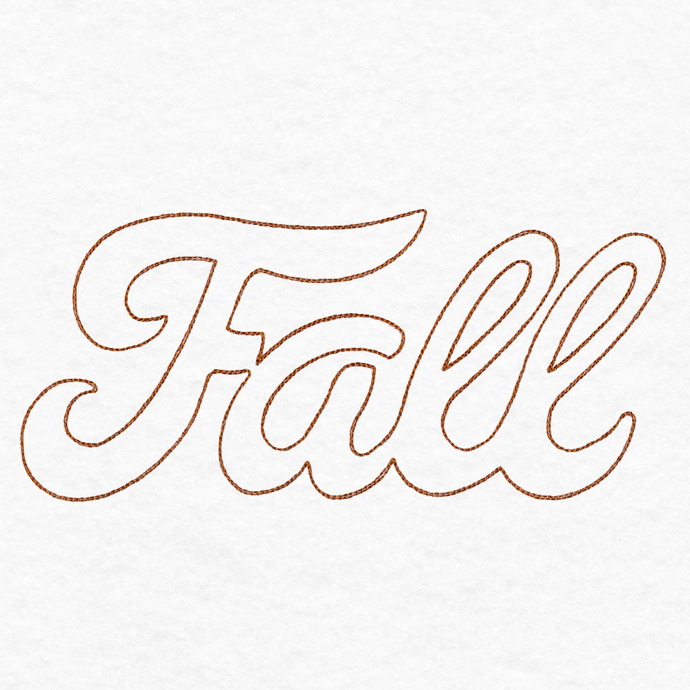 Simple Fall Script (Quilting)