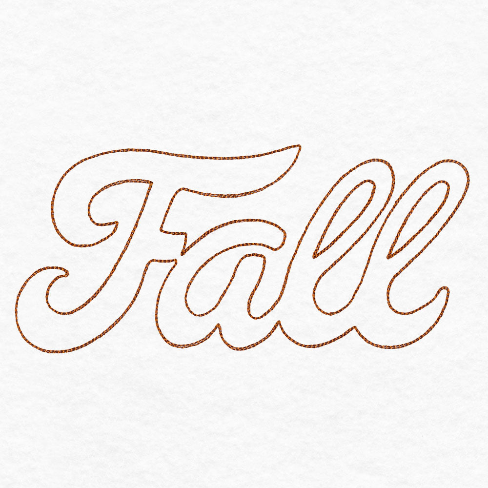 Simple Fall Script (Quilting)