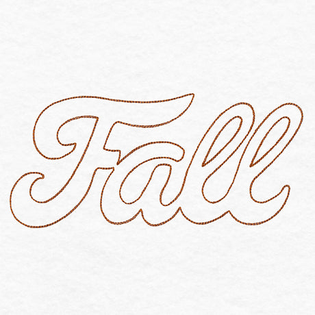 Simple Fall Script (Quilting)