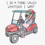 Whatever I Want Flora Flamingo
