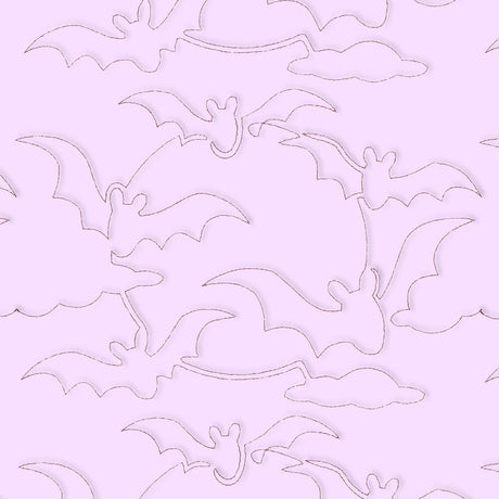 Halloween Hijinks - Bats (Edge-to-Edge Quilting)