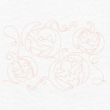 Halloween Hijinks - Jack o' Lanterns (Edge-to-Edge Quilting)