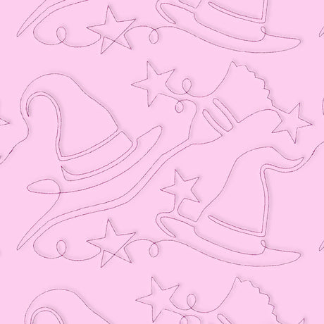 Halloween Hijinks - Witch Hats (Edge-to-Edge Quilting)