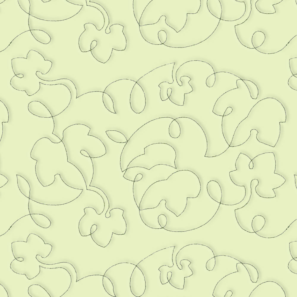 Halloween Hijinks - Pumpkin Leaves (Edge-to-Edge Quilting)