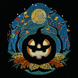 Jack o' Lantern Silhouette (Embossed)