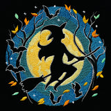 Witch Silhouette (Embossed)