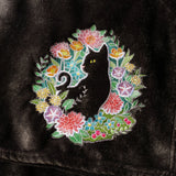 Bold Blooms Kitty (Embossed)