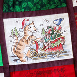 Pooh Bear and Friends at Christmas - Sleigh