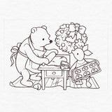 Pooh Bear and Friends at Christmas - Cookies
