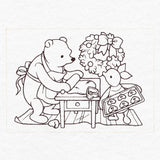 Pooh Bear and Friends at Christmas - Cookies