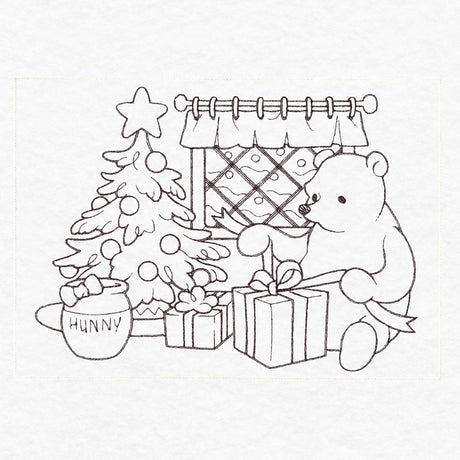 Pooh Bear and Friends at Christmas - Gifts