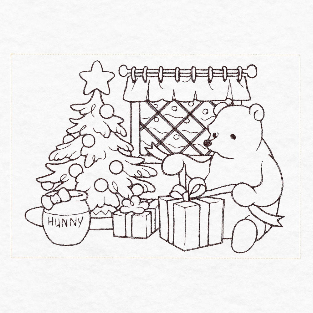 Pooh Bear and Friends at Christmas - Gifts