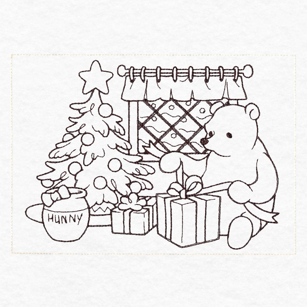 Pooh Bear and Friends at Christmas - Gifts