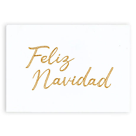 Festive Sayings - Feliz Navidad (Cardstock)